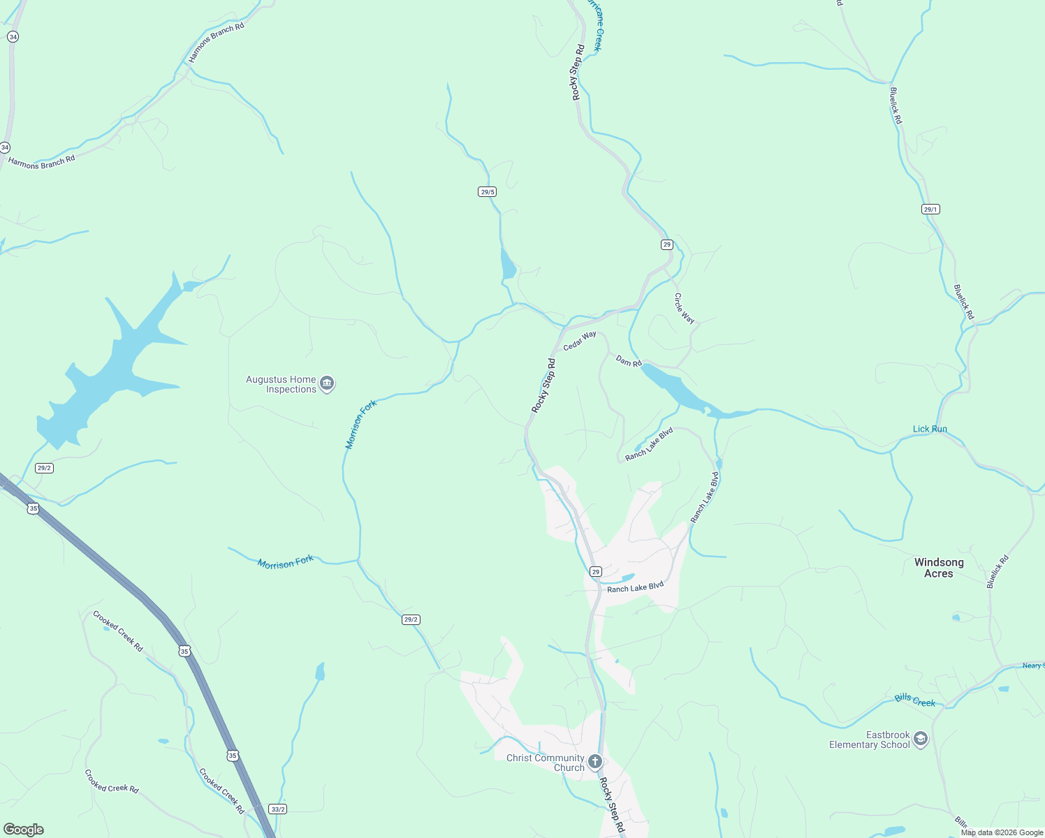 map of restaurants, bars, coffee shops, grocery stores, and more near 1943 Rocky Step Road in Scott Depot