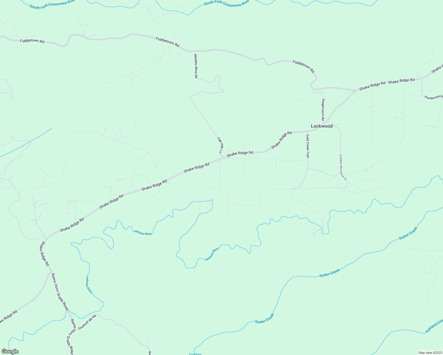 map of restaurants, bars, coffee shops, grocery stores, and more near 18860 Cad Clara Road in Volcano
