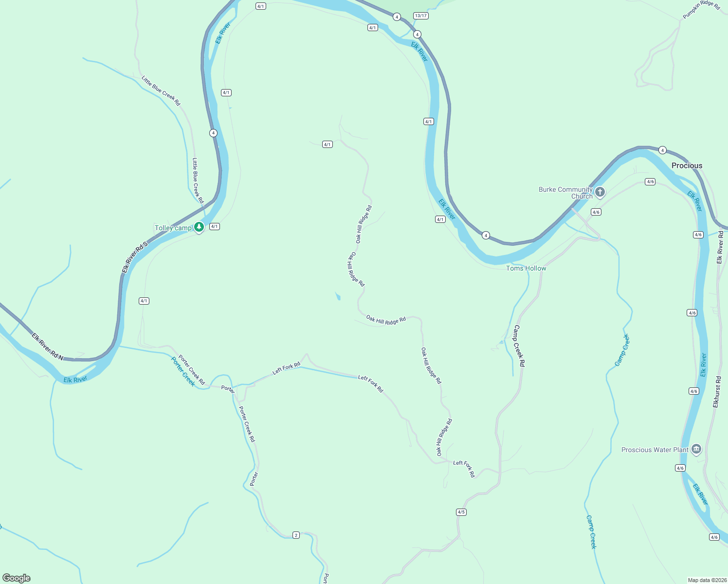 map of restaurants, bars, coffee shops, grocery stores, and more near Oak Hill Ridge Road in Bomont