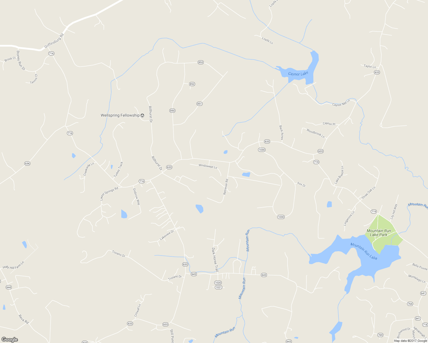 map of restaurants, bars, coffee shops, grocery stores, and more near 8182 Windswept Lane in Culpeper