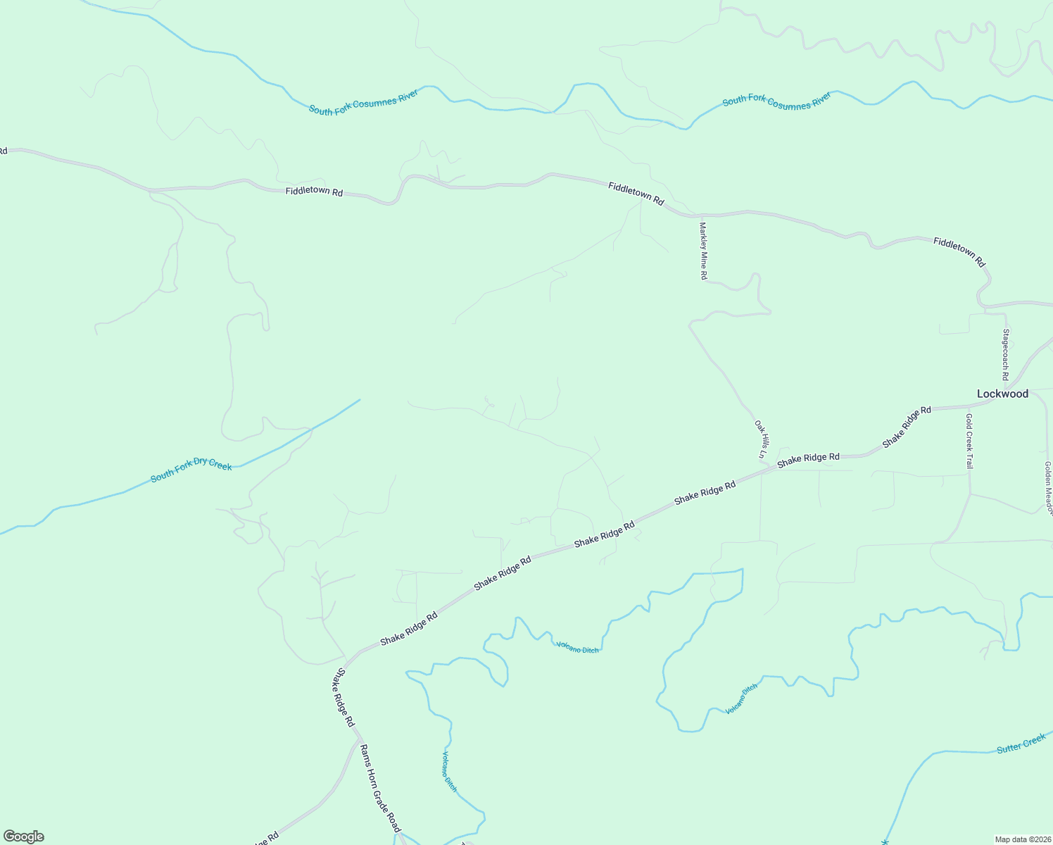 map of restaurants, bars, coffee shops, grocery stores, and more near 22007 Allan Road in Volcano