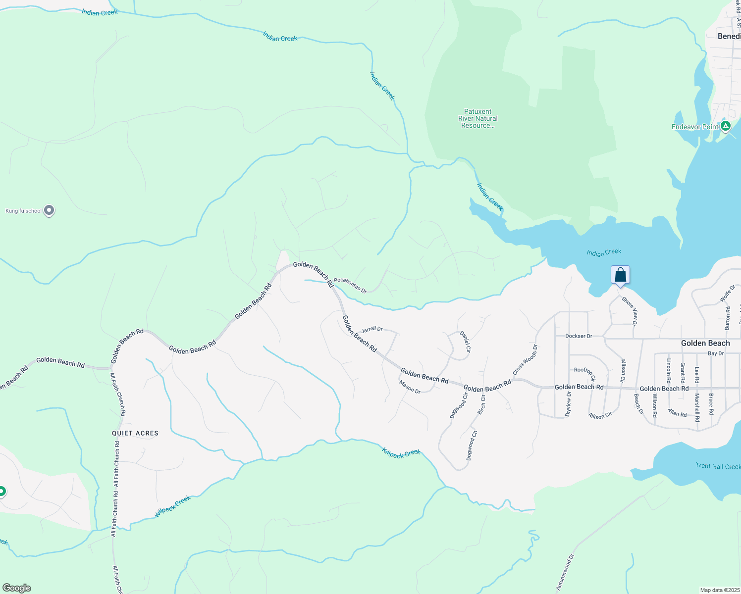 map of restaurants, bars, coffee shops, grocery stores, and more near 39485 Pocahontas Drive in Mechanicsville
