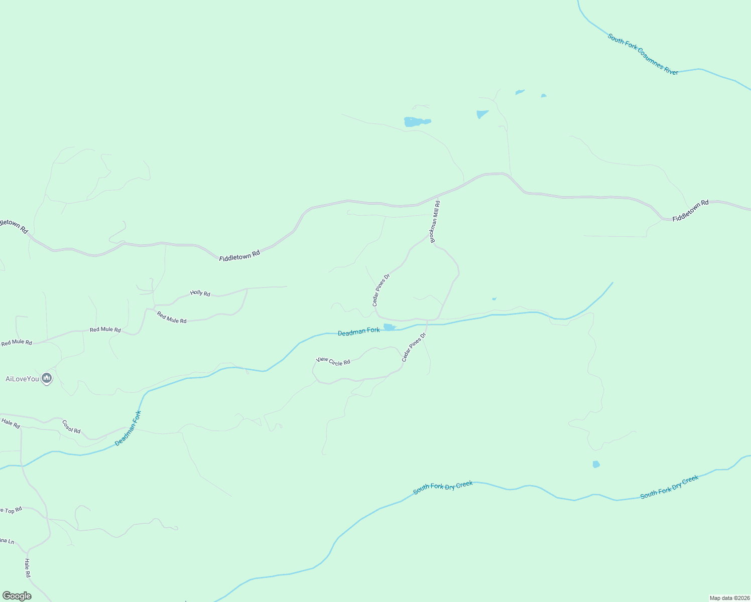 map of restaurants, bars, coffee shops, grocery stores, and more near 19881 Cedar Pines Drive in Fiddletown