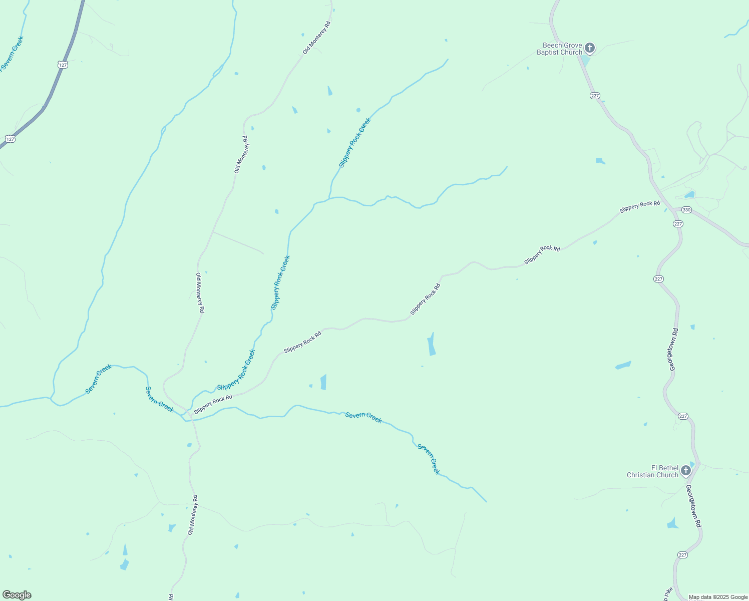 map of restaurants, bars, coffee shops, grocery stores, and more near in Owen County