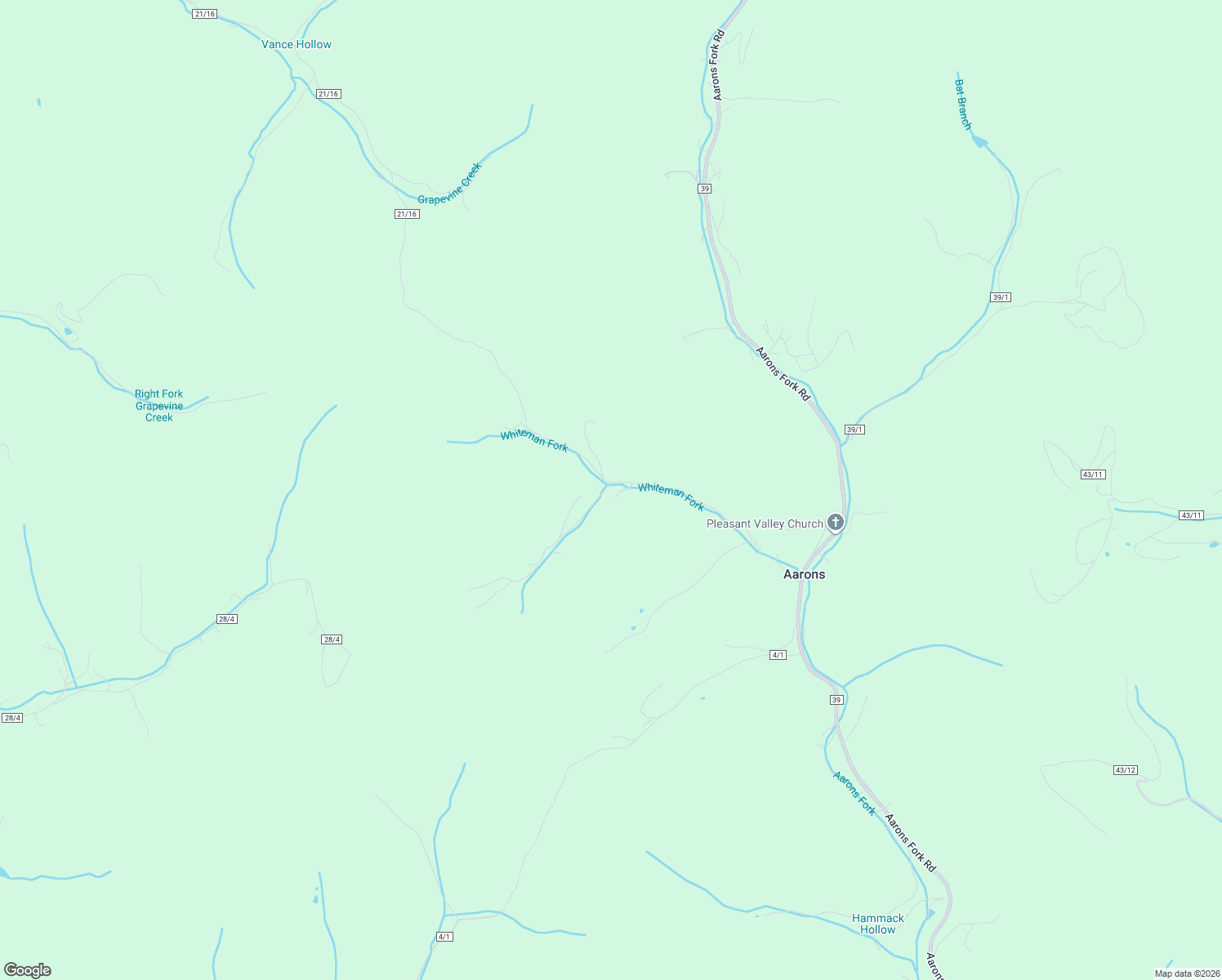 map of restaurants, bars, coffee shops, grocery stores, and more near 513 Richards Fork Road in Elkview