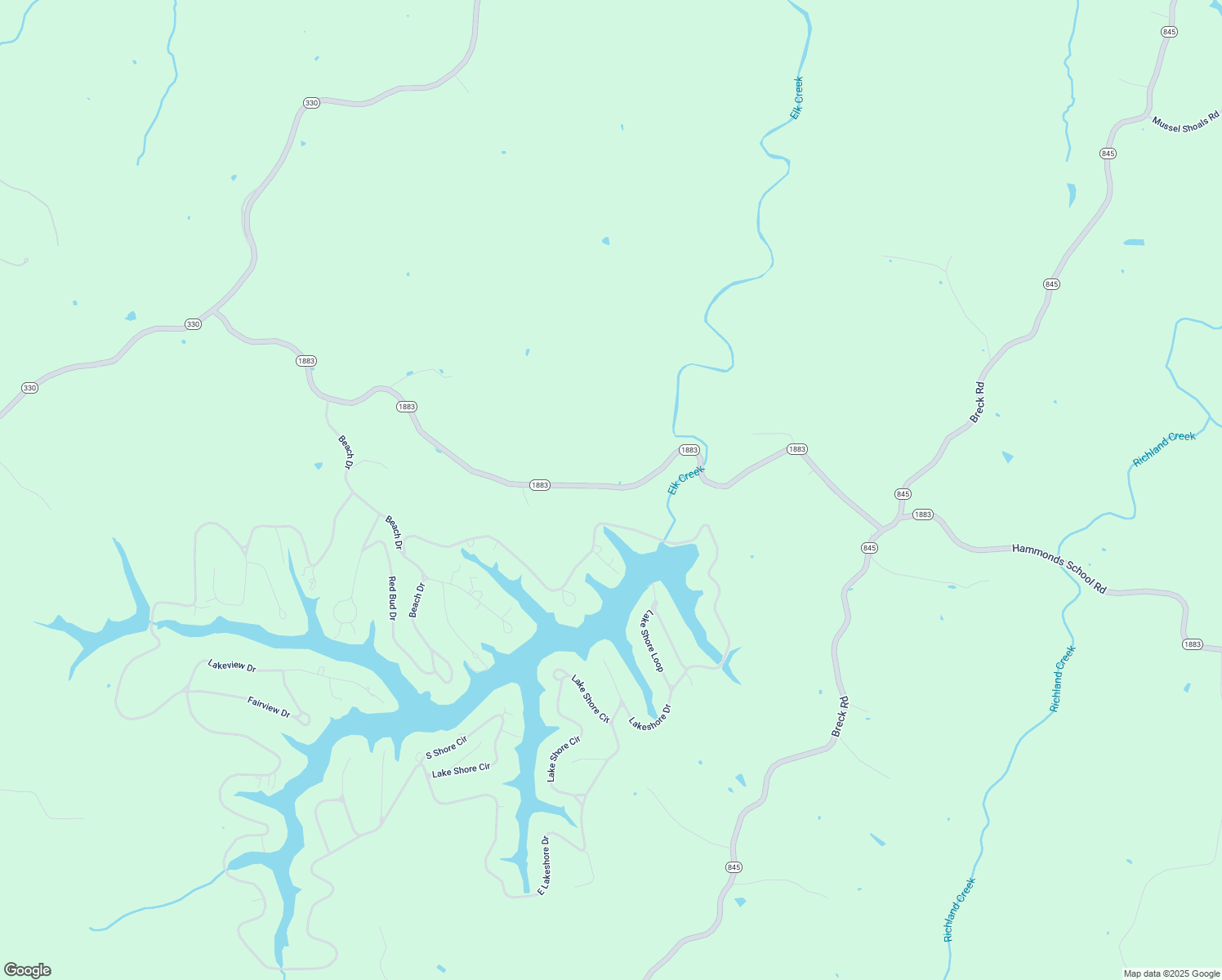 map of restaurants, bars, coffee shops, grocery stores, and more near 789 Elk Lake Resort Road in Owenton