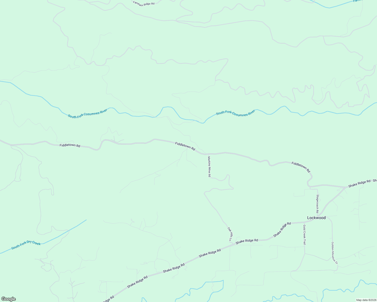 map of restaurants, bars, coffee shops, grocery stores, and more near 22432 Fiddletown Road in Volcano