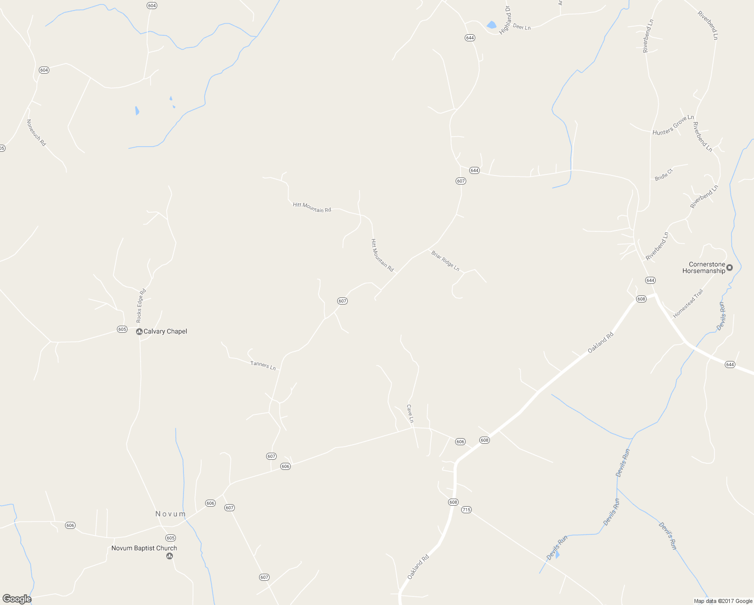 map of restaurants, bars, coffee shops, grocery stores, and more near 3778 Cabin Road in Reva