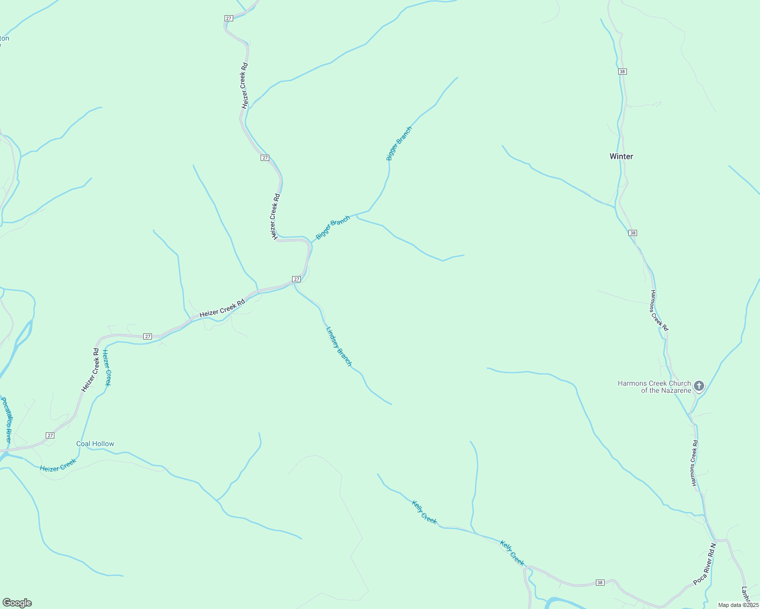 map of restaurants, bars, coffee shops, grocery stores, and more near in Poca