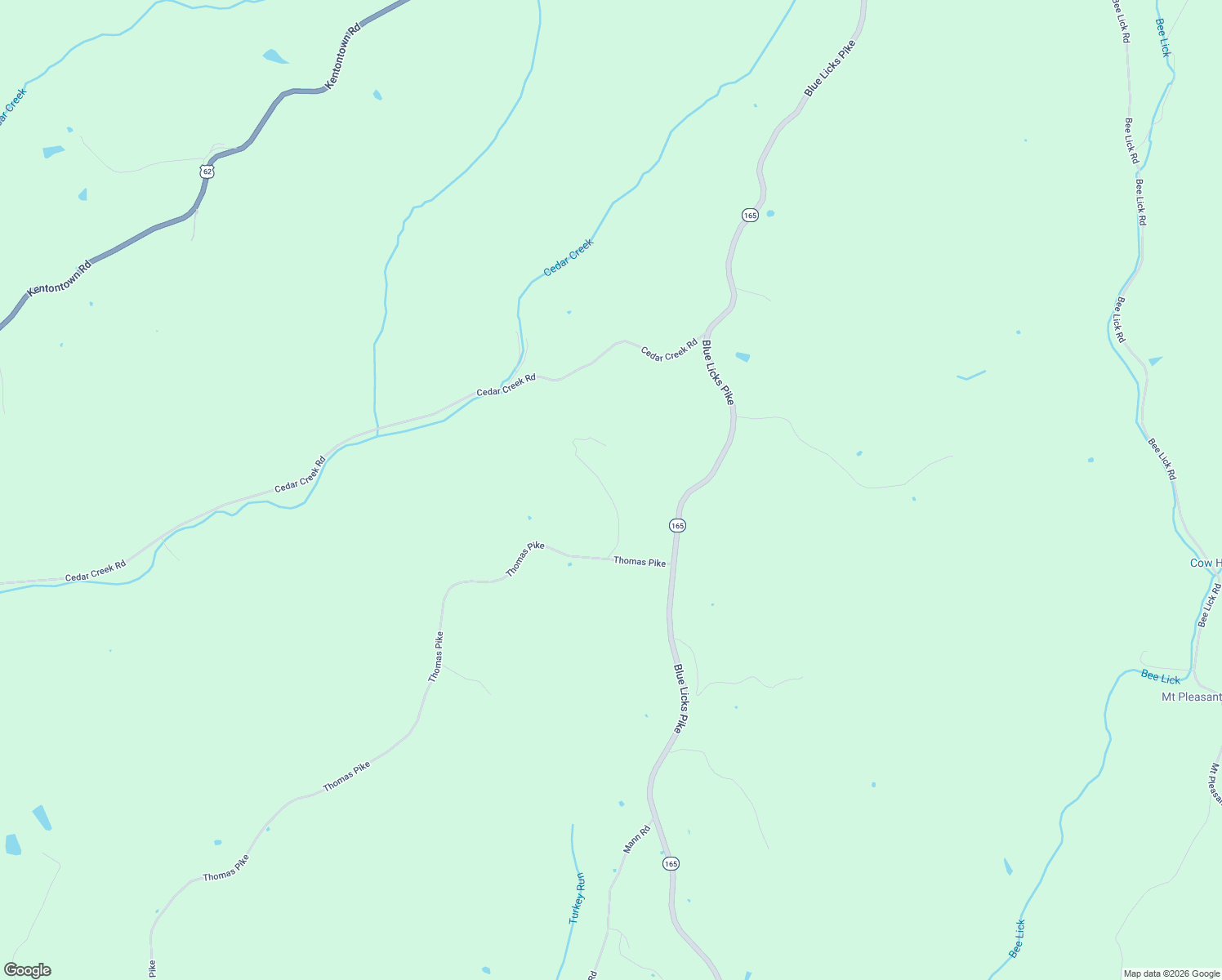 map of restaurants, bars, coffee shops, grocery stores, and more near 152 Thomas Pike in Mount Olivet