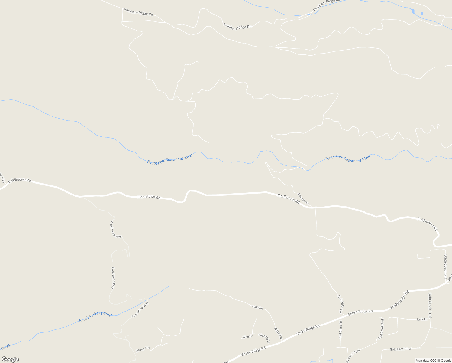 map of restaurants, bars, coffee shops, grocery stores, and more near 22001 Fiddletown Road in Volcano