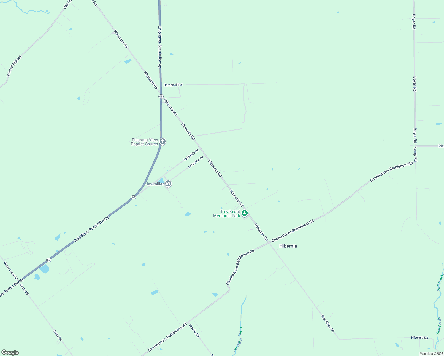 map of restaurants, bars, coffee shops, grocery stores, and more near 6725 Hibernia Rd in Charlestown