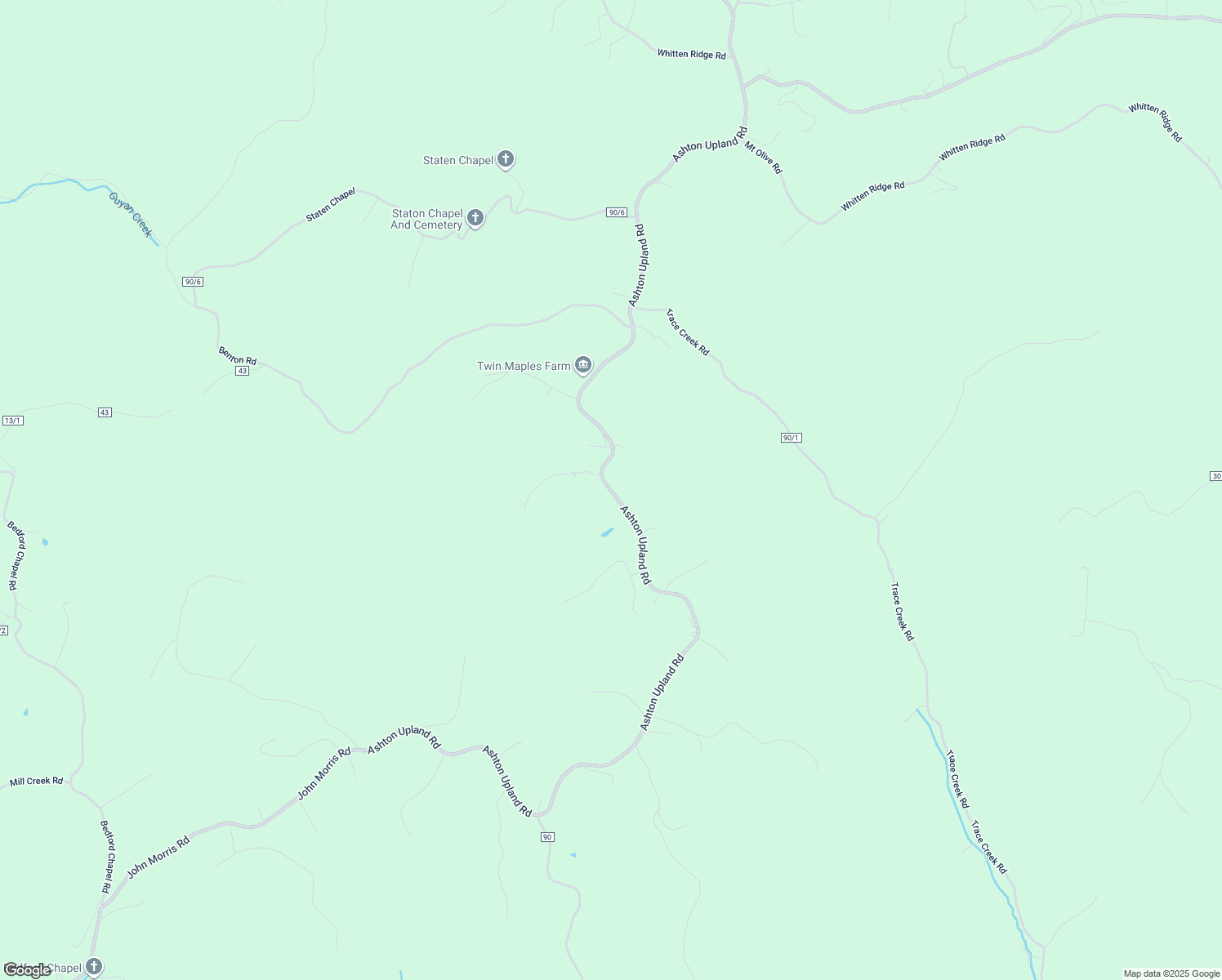 map of restaurants, bars, coffee shops, grocery stores, and more near County Route 90 in Milton