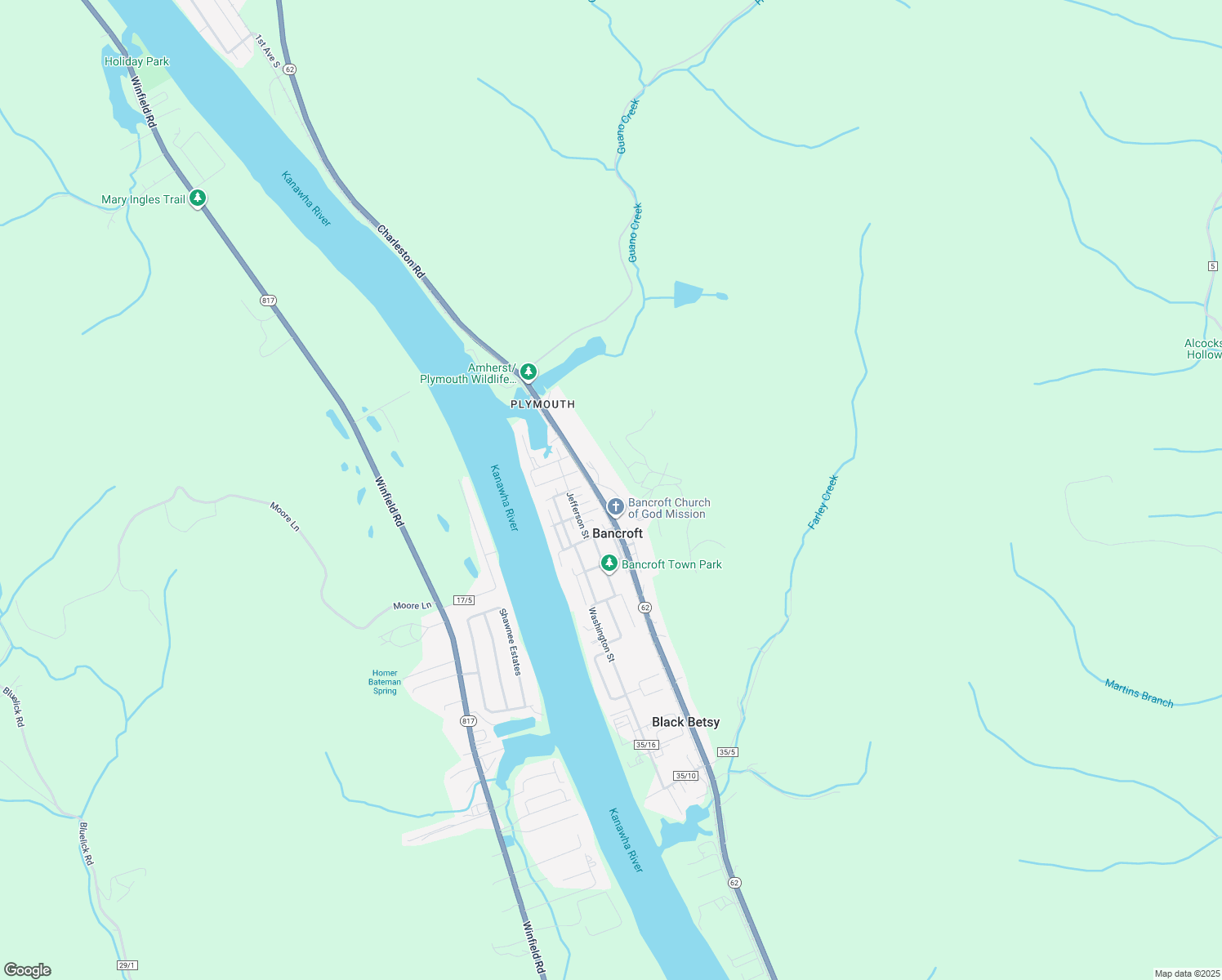 map of restaurants, bars, coffee shops, grocery stores, and more near in Bancroft