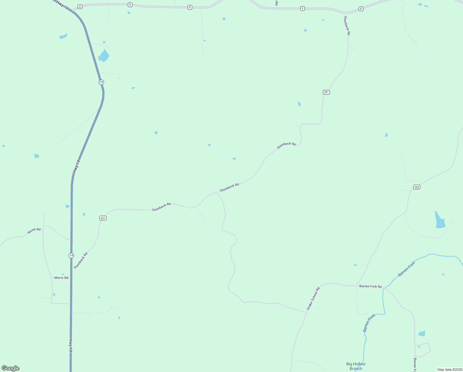 map of restaurants, bars, coffee shops, grocery stores, and more near Steinbeck Rd in Hermann