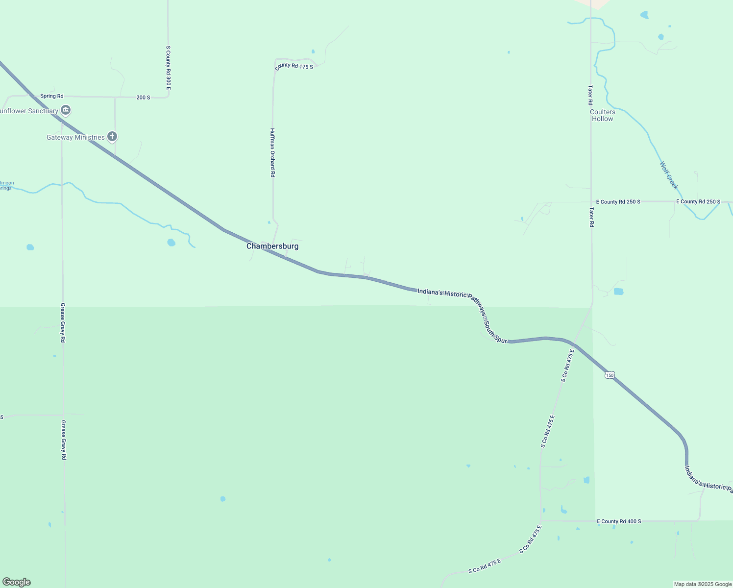 map of restaurants, bars, coffee shops, grocery stores, and more near 5704 U.S. 150 in Paoli