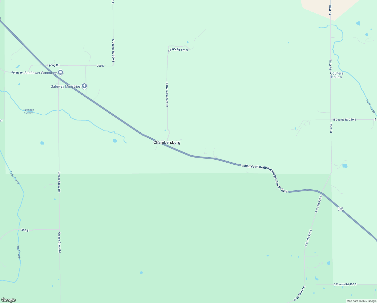 map of restaurants, bars, coffee shops, grocery stores, and more near 3798 U.S. 150 in Paoli