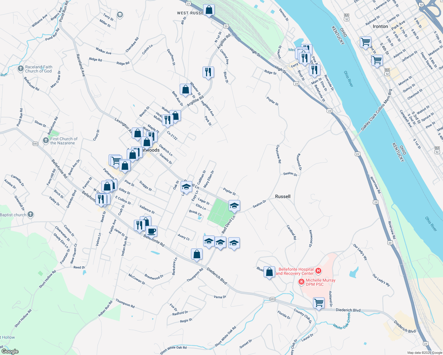 6001898 Mary Ellen Drive, Flatwoods KY Walk Score