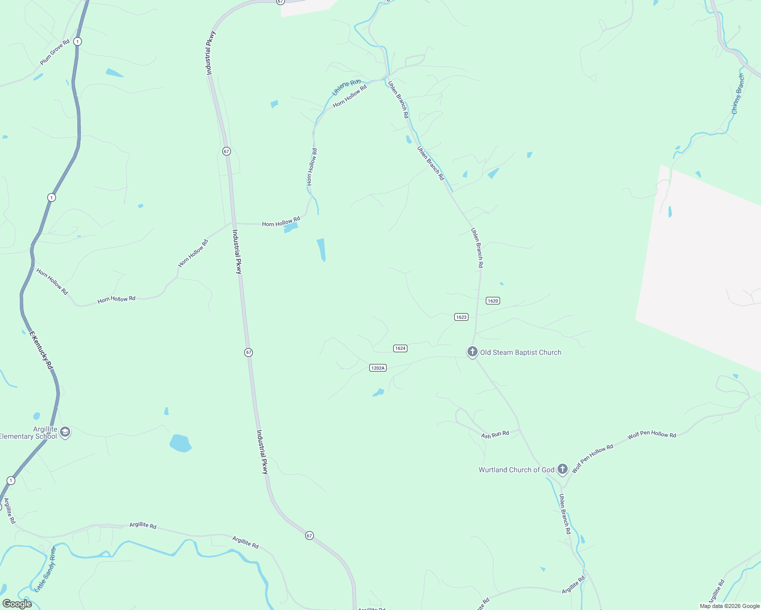 map of restaurants, bars, coffee shops, grocery stores, and more near 401-599 Hammer Mill Road in Greenup