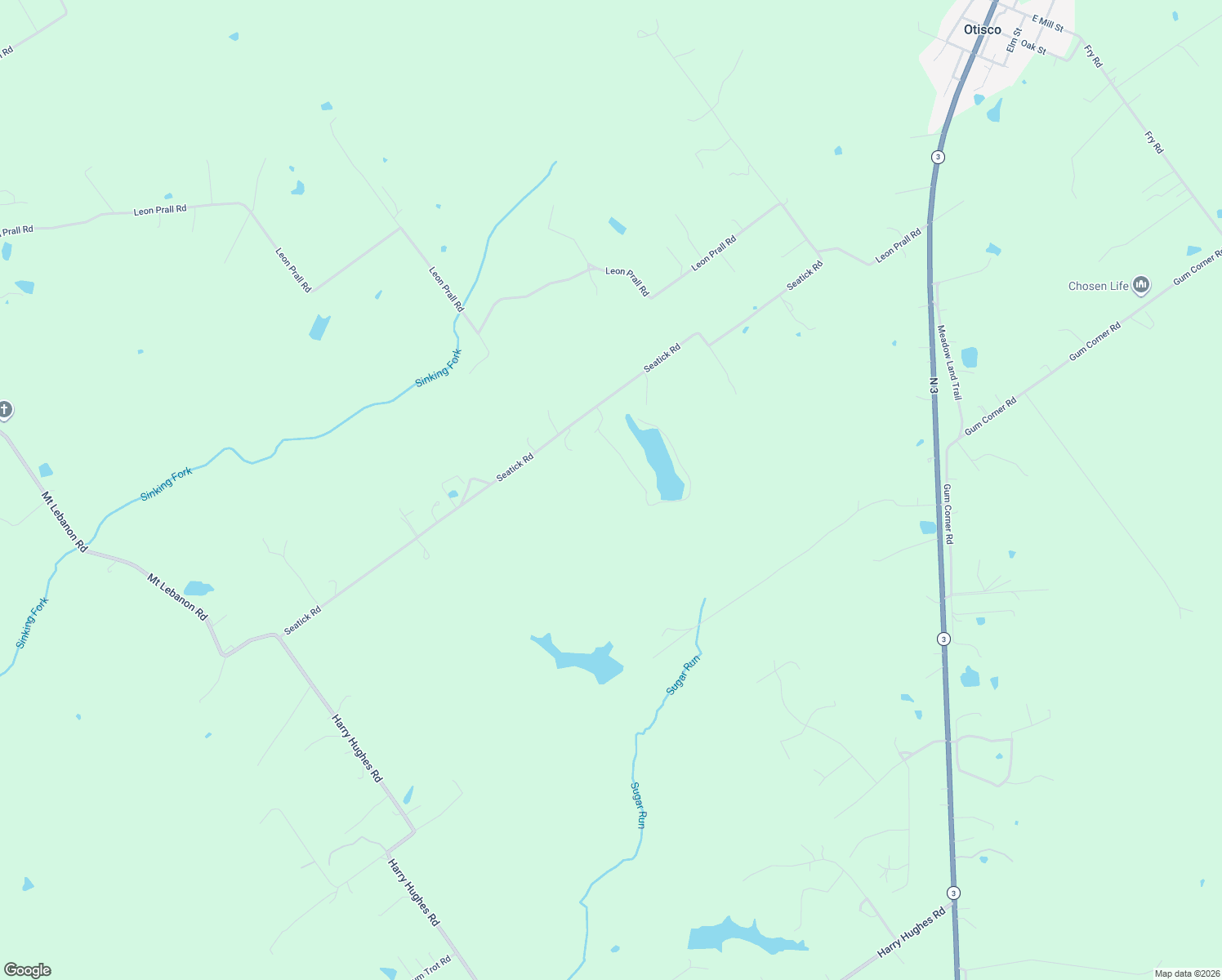 map of restaurants, bars, coffee shops, grocery stores, and more near 1104 Seatick Road in Otisco