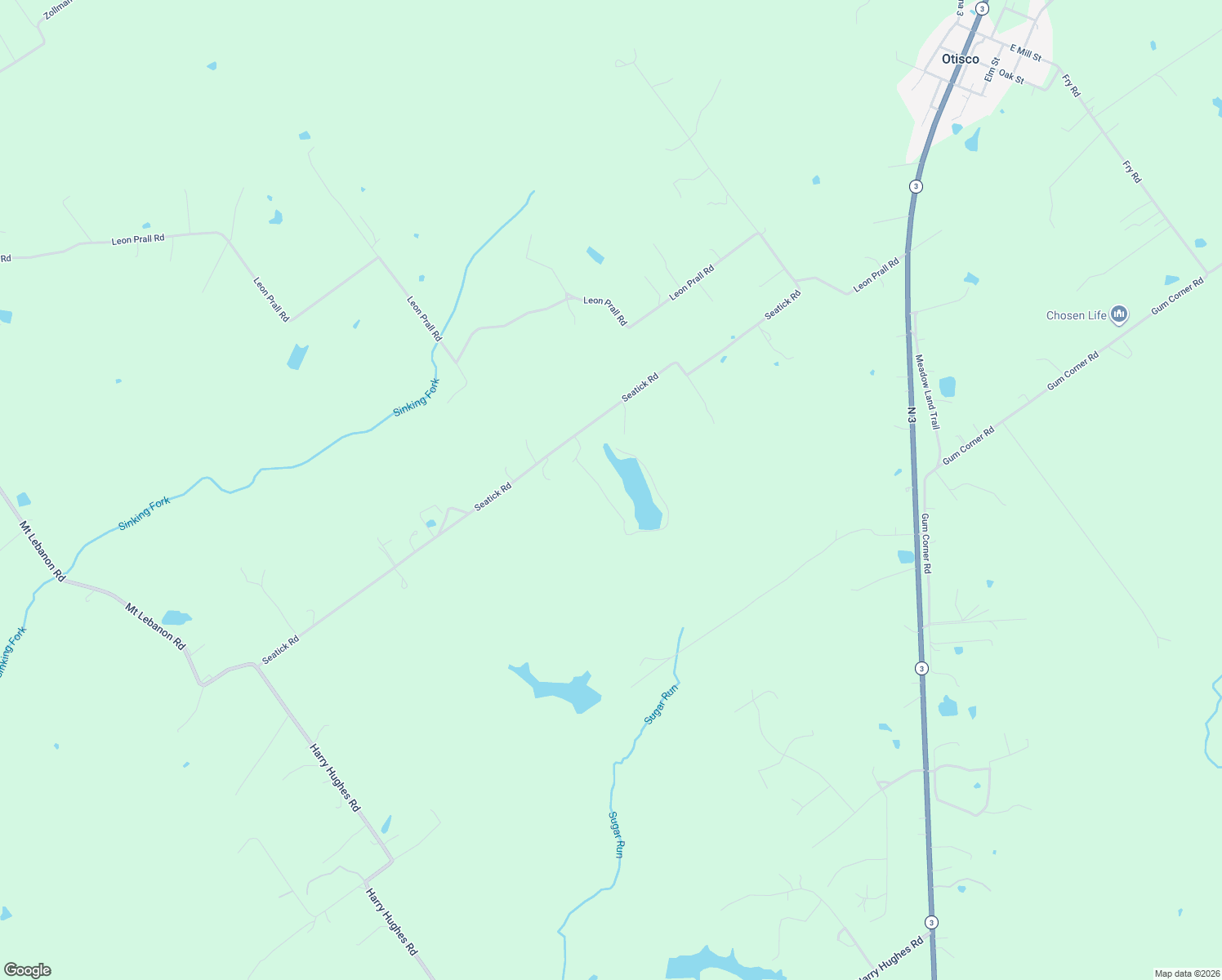 map of restaurants, bars, coffee shops, grocery stores, and more near 1104 Seatick Road in Otisco