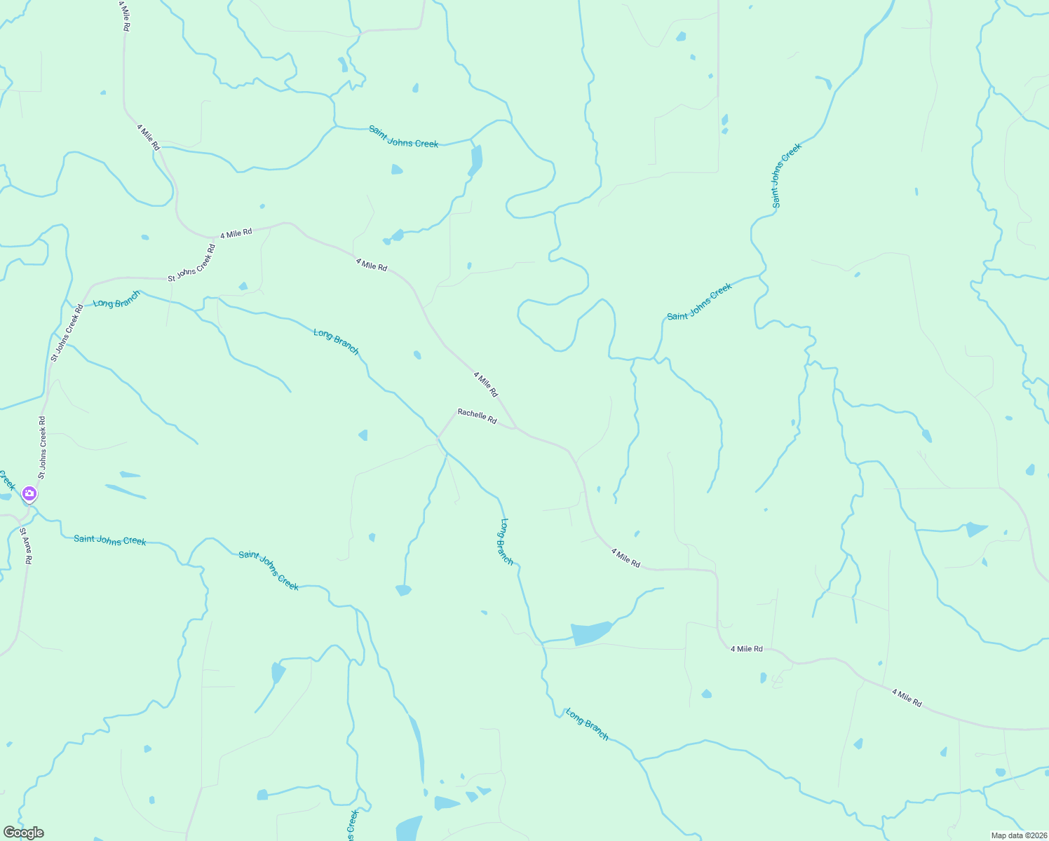 map of restaurants, bars, coffee shops, grocery stores, and more near 1793 4 Mile Road in Washington