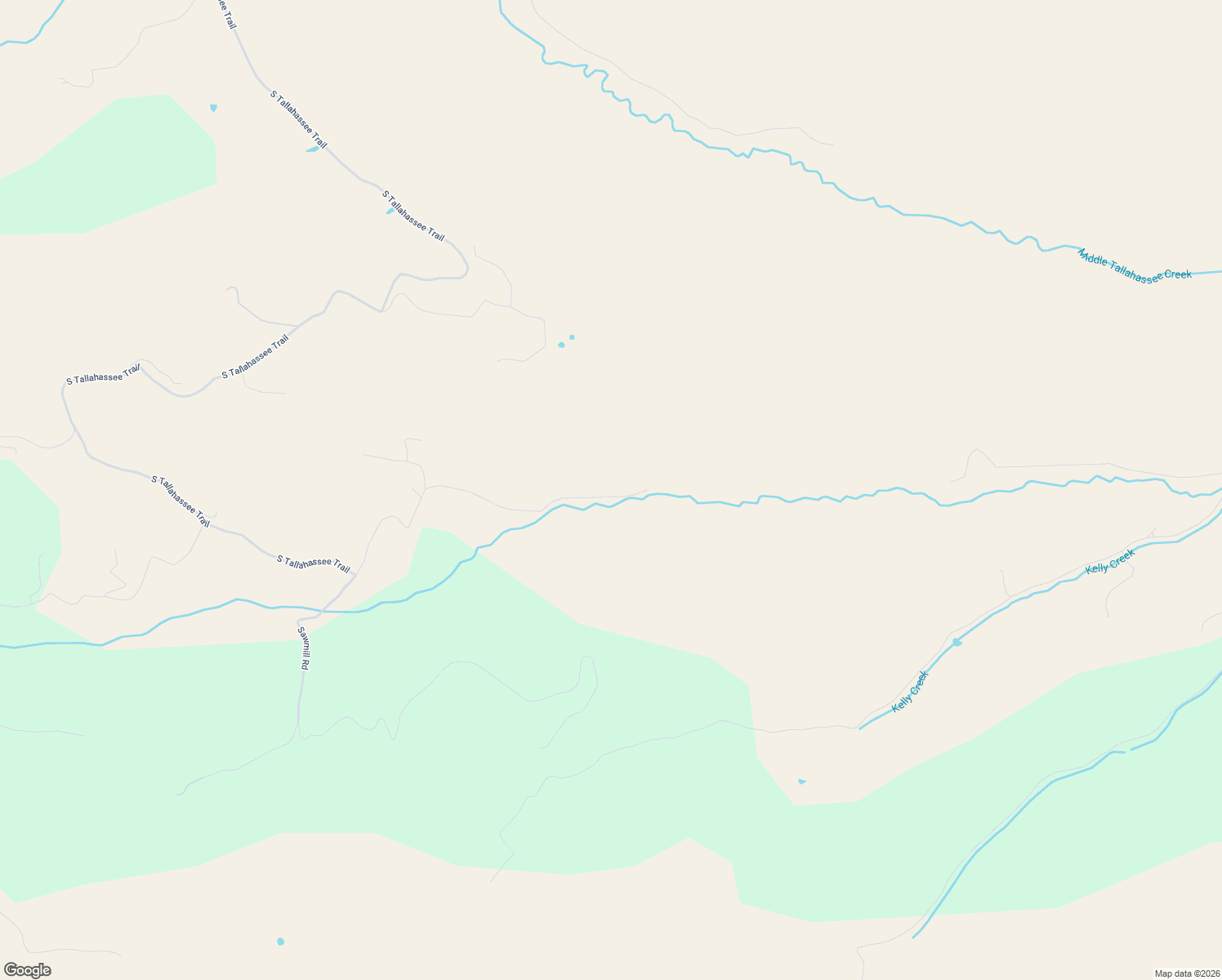 map of restaurants, bars, coffee shops, grocery stores, and more near South Tallahassee Trail in Fremont County