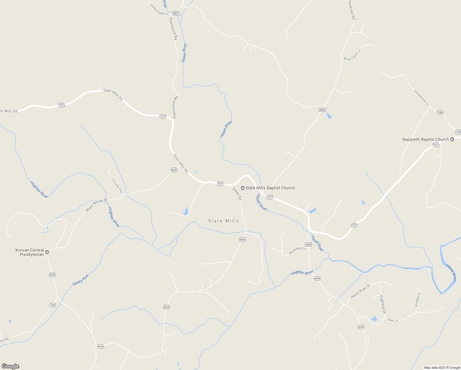 map of restaurants, bars, coffee shops, grocery stores, and more near Slate Mills Road in Boston