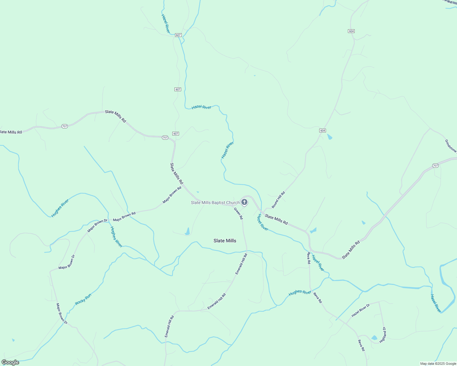 map of restaurants, bars, coffee shops, grocery stores, and more near 3713 Slate Mills Road in Sperryville
