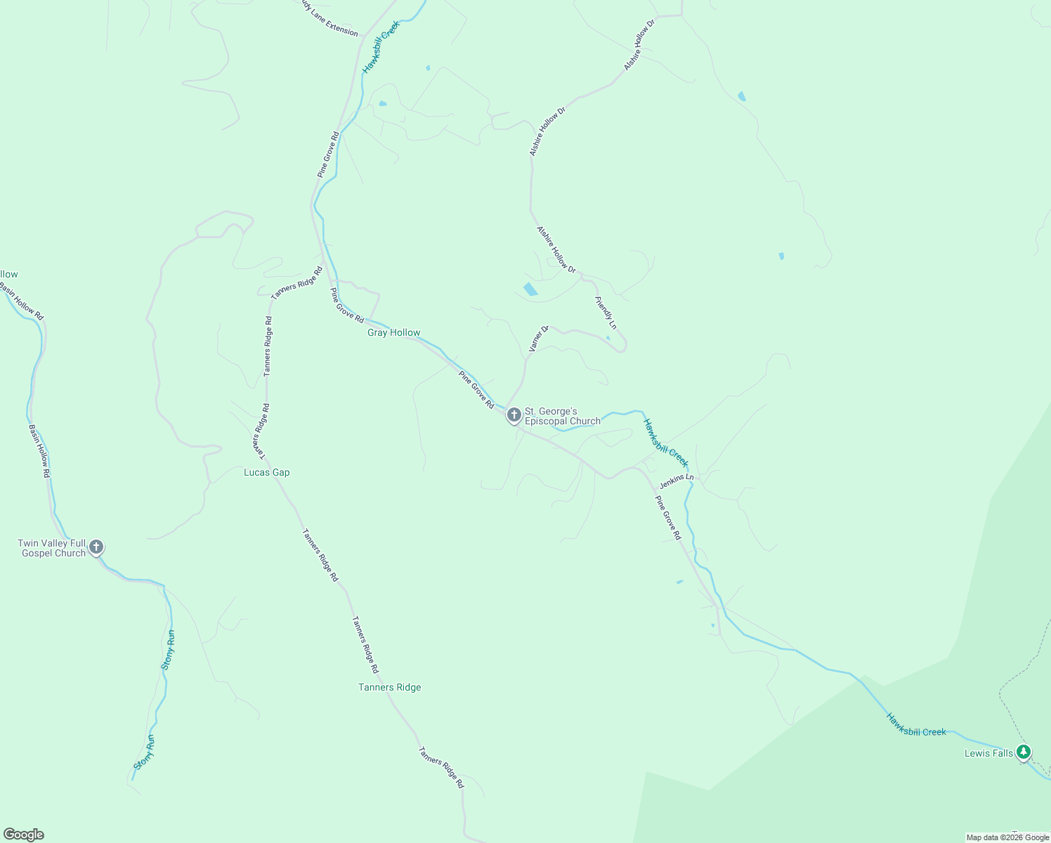 map of restaurants, bars, coffee shops, grocery stores, and more near 118 Thompson Drive in Stanley