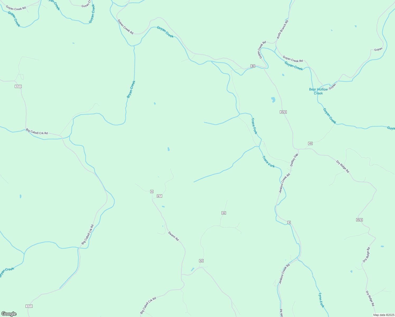 map of restaurants, bars, coffee shops, grocery stores, and more near County Road 6/1 in Cabell
