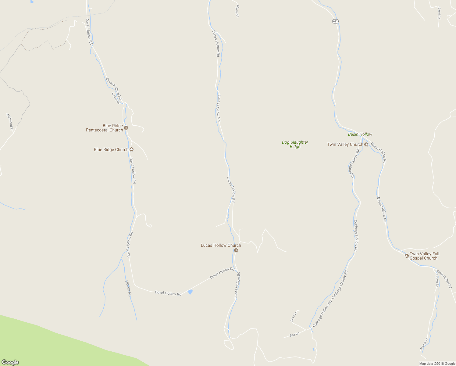 map of restaurants, bars, coffee shops, grocery stores, and more near 2414 Lucas Hollow Road in Stanley