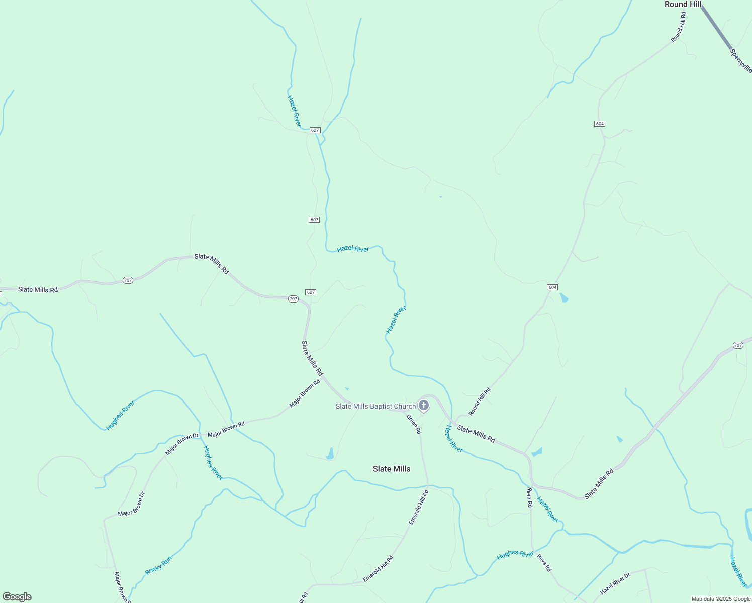 map of restaurants, bars, coffee shops, grocery stores, and more near in Slate Mills