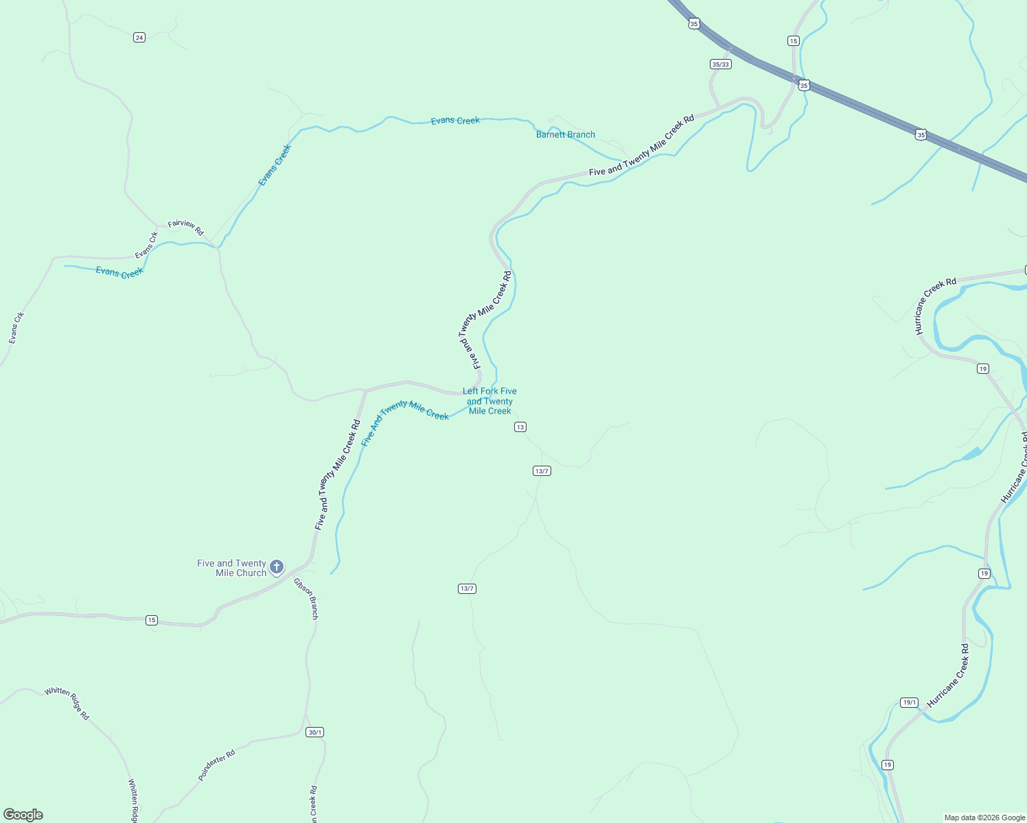 map of restaurants, bars, coffee shops, grocery stores, and more near County Route 13 in Putnam County