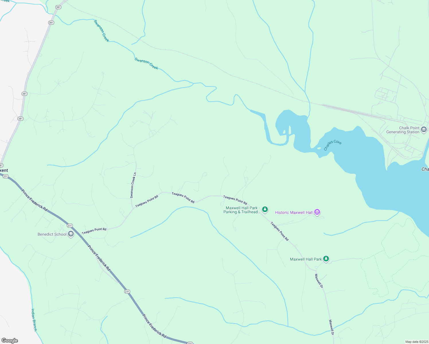 17155 Tall Timber Place, Hughesville MD Walk Score