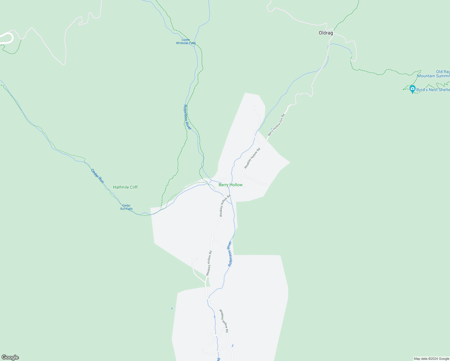 map of restaurants, bars, coffee shops, grocery stores, and more near 226 Chad Berry Lane in Syria
