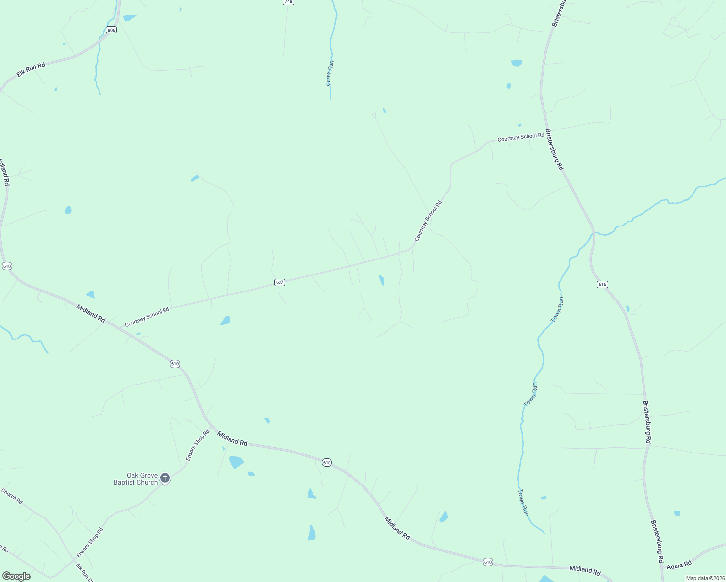 map of restaurants, bars, coffee shops, grocery stores, and more near 3271 Courtney School Road in Midland