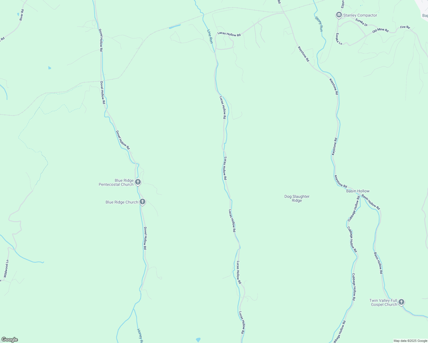 map of restaurants, bars, coffee shops, grocery stores, and more near 1858 Lucas Hollow Road in Stanley