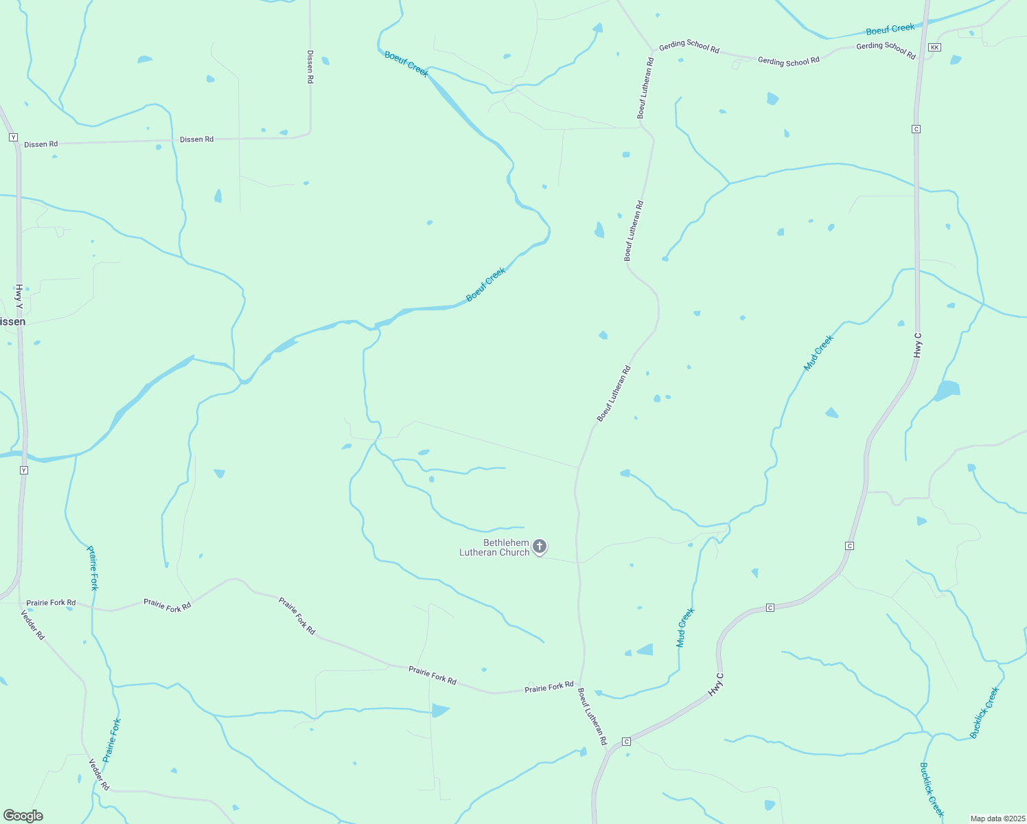 map of restaurants, bars, coffee shops, grocery stores, and more near 3739 Boeuf Lutheran Road in New Haven
