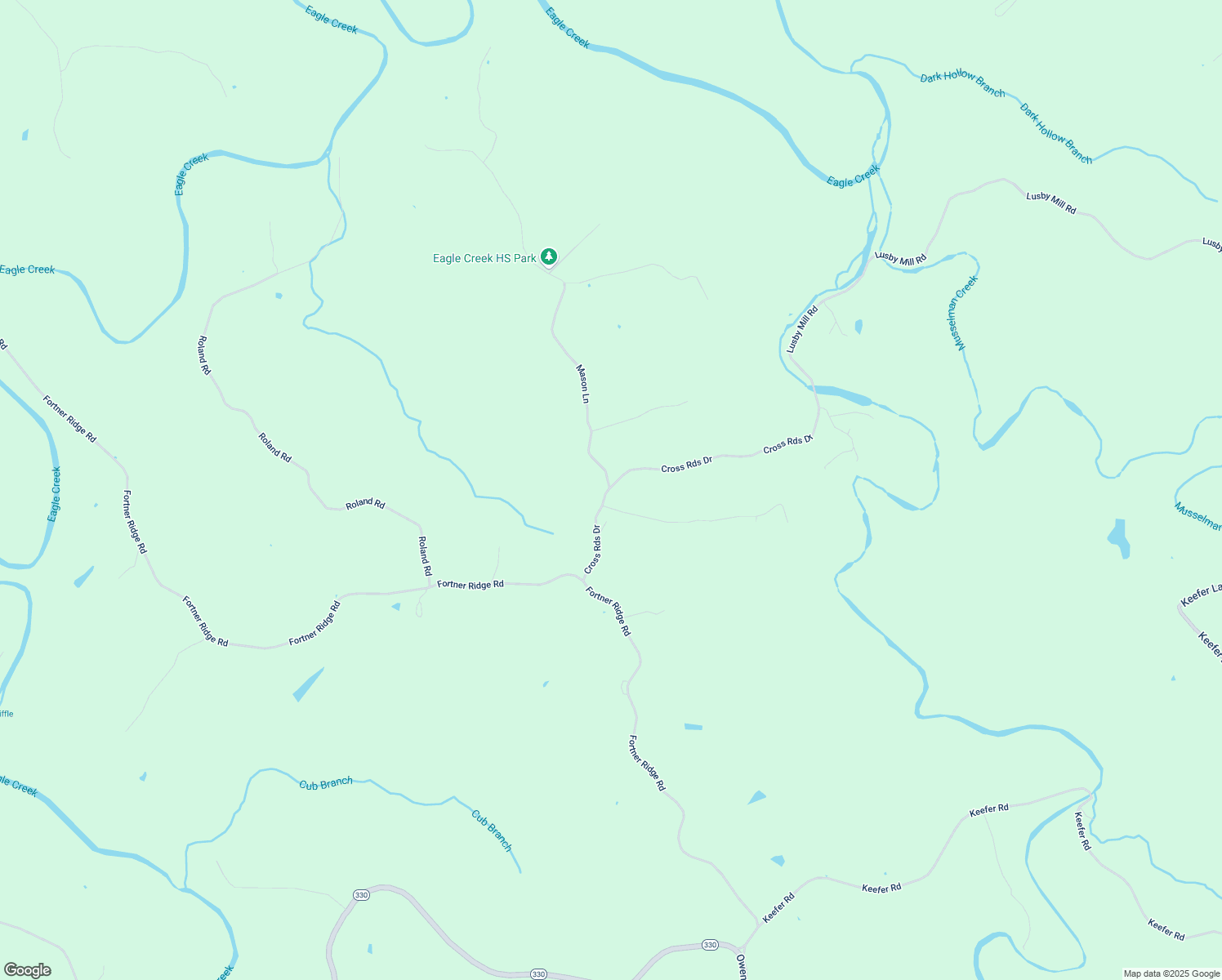 map of restaurants, bars, coffee shops, grocery stores, and more near 230 Cross Road Pike in Corinth