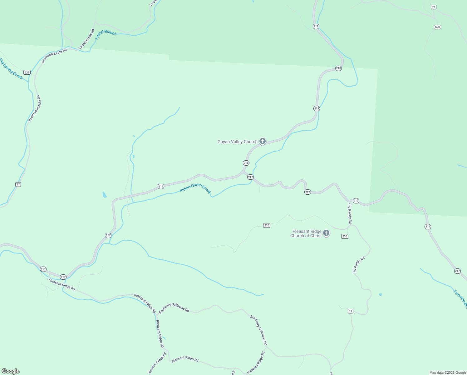 map of restaurants, bars, coffee shops, grocery stores, and more near 13401-13649 Highway 217 in Scottown