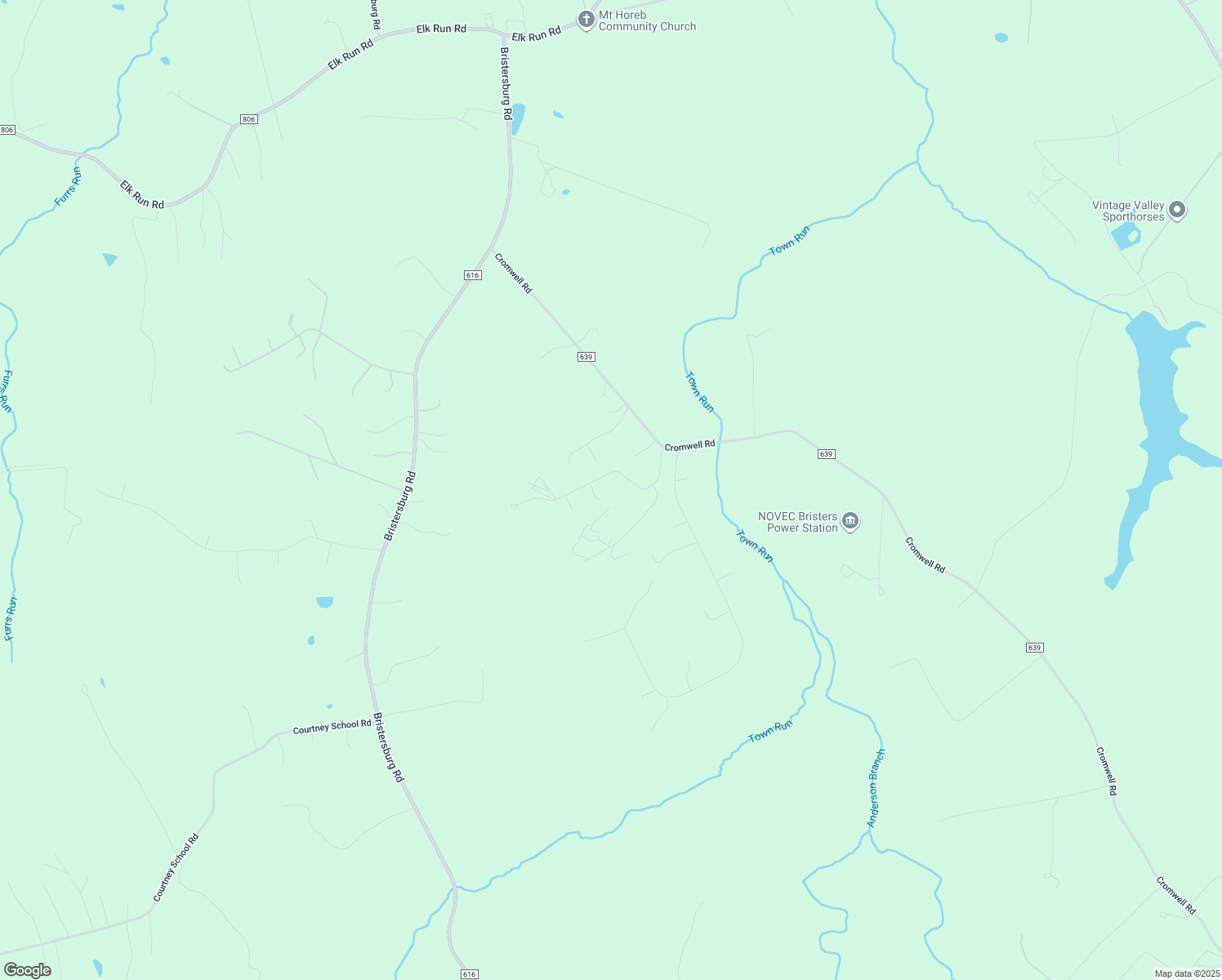 map of restaurants, bars, coffee shops, grocery stores, and more near 11403 Waite Lane in Catlett