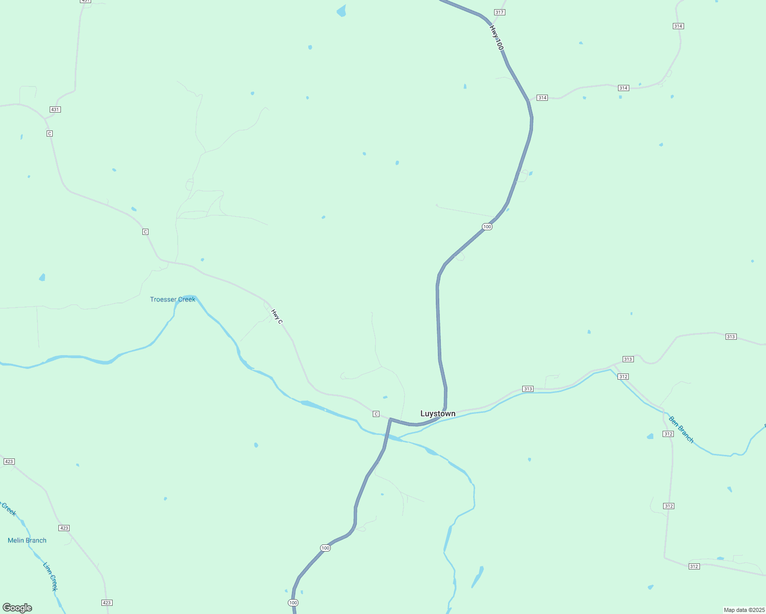 map of restaurants, bars, coffee shops, grocery stores, and more near 245 Luystown Mill Lane in Bonnots Mill