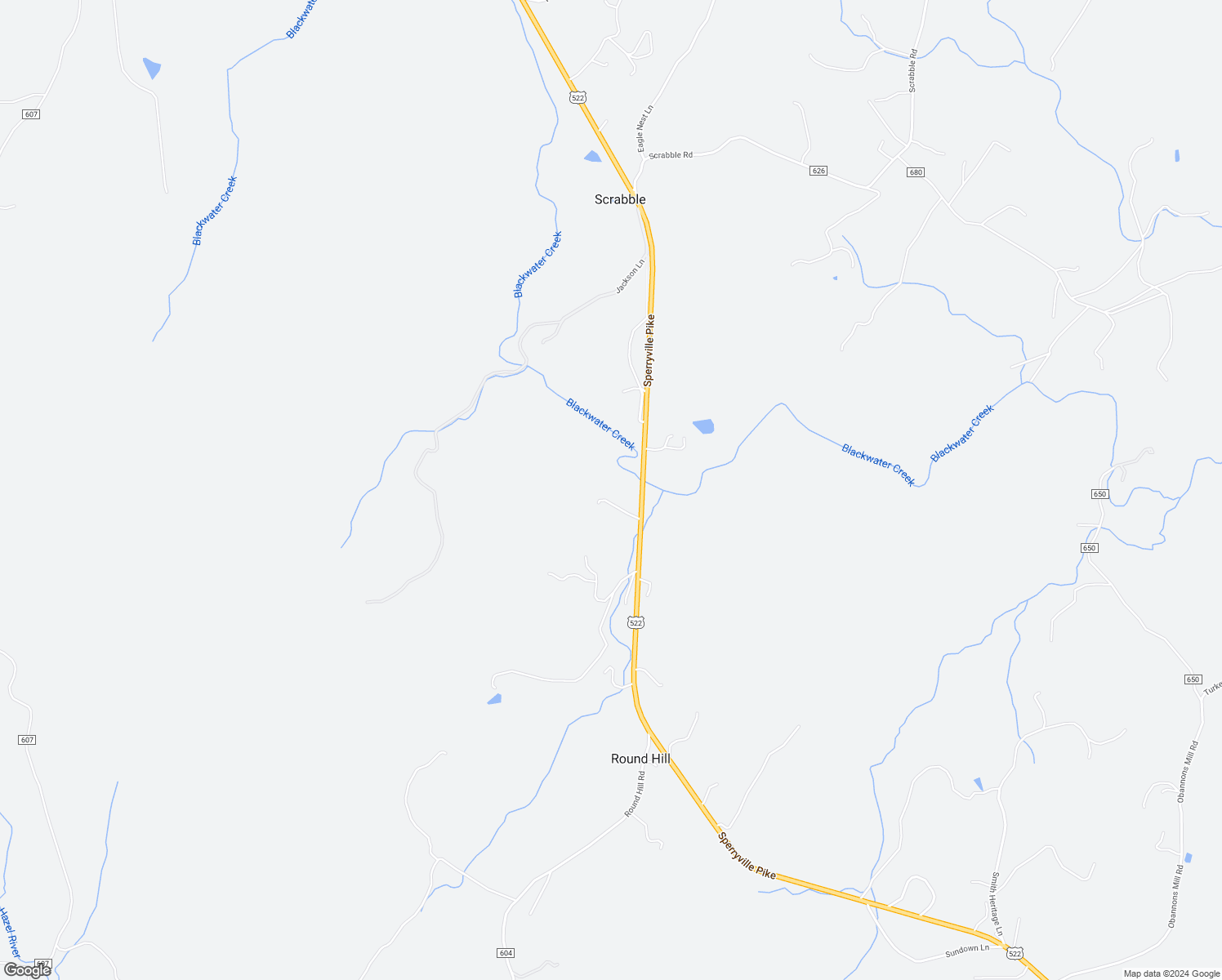 map of restaurants, bars, coffee shops, grocery stores, and more near 5224 Sperryville Pike in Boston