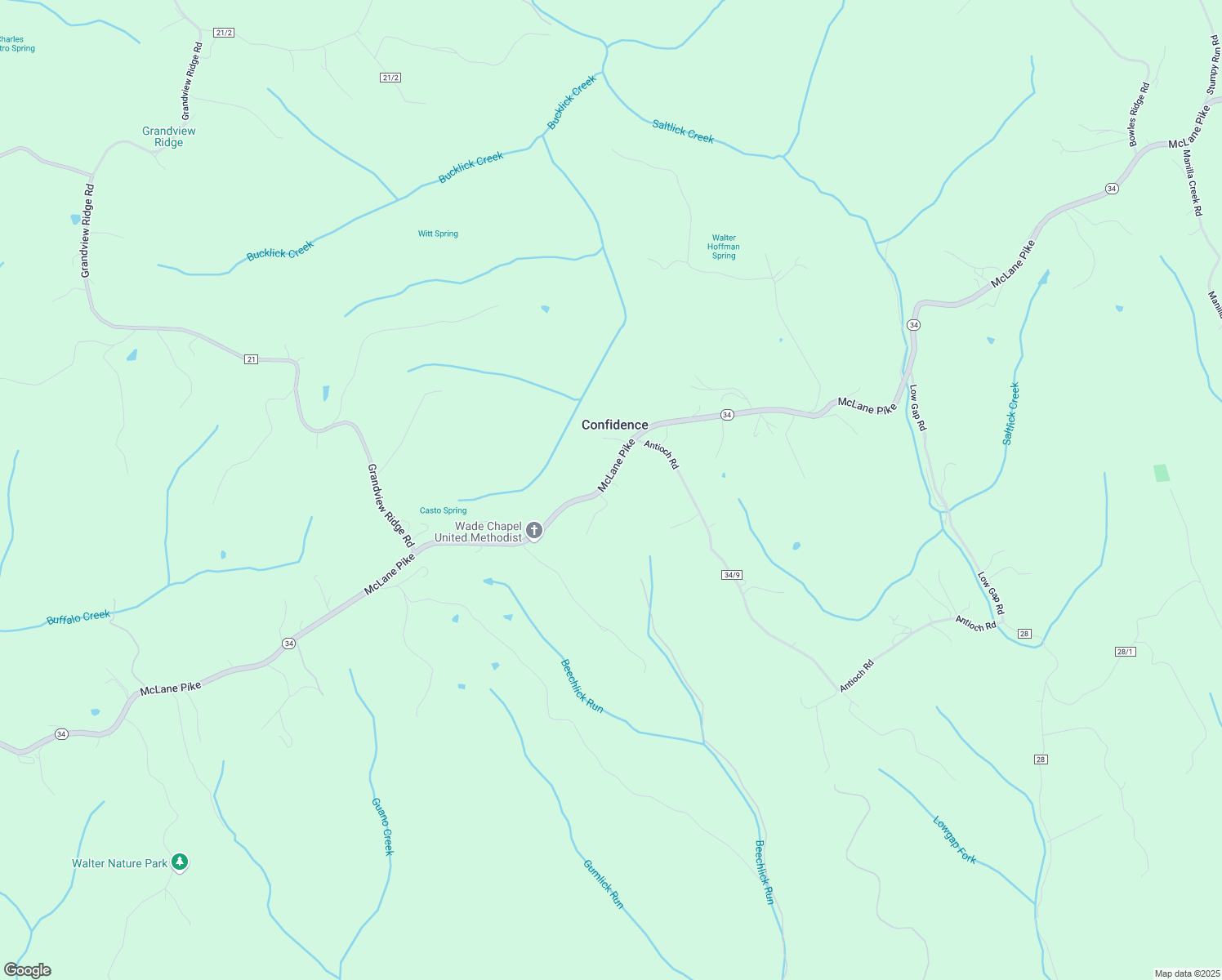 map of restaurants, bars, coffee shops, grocery stores, and more near 4772 Mclane Pike in Red House