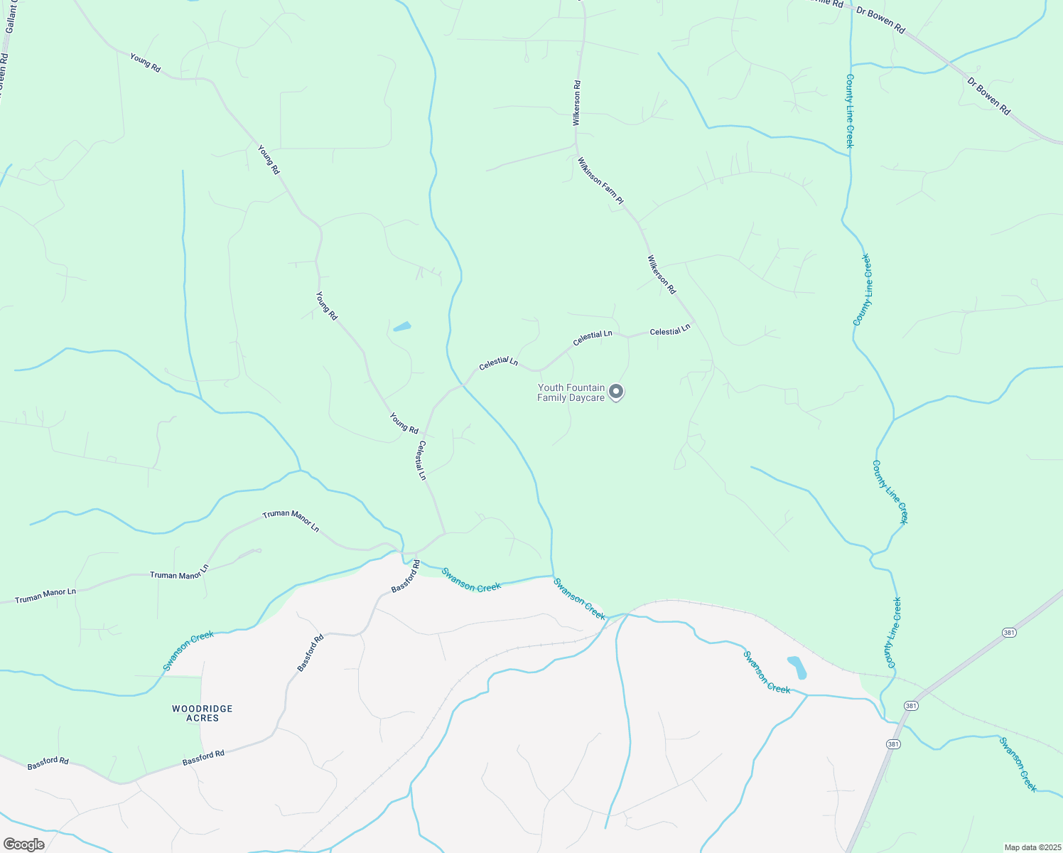 map of restaurants, bars, coffee shops, grocery stores, and more near 15980 Formosa Lane in Brandywine