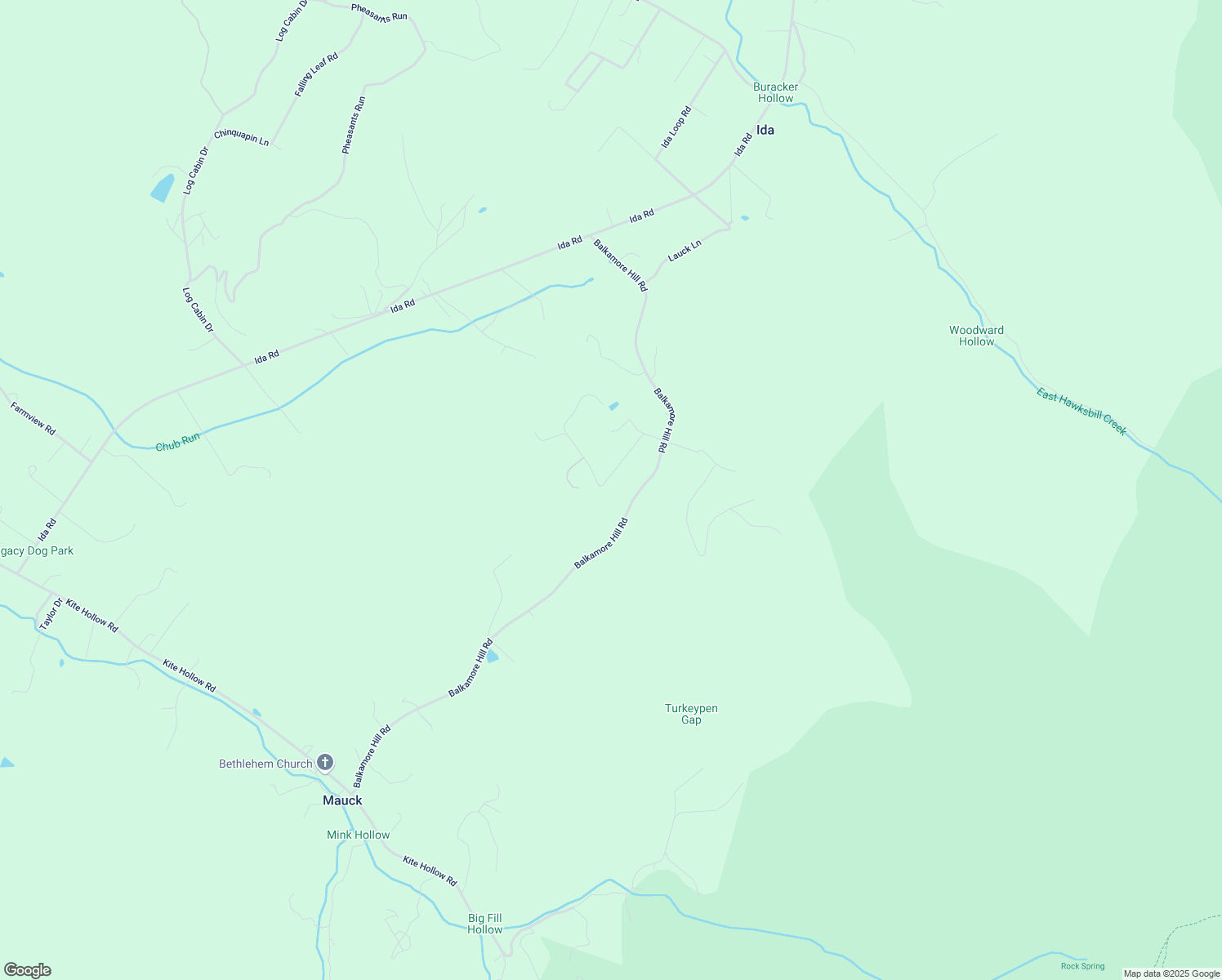 map of restaurants, bars, coffee shops, grocery stores, and more near 443 Mosbys Camp Road in Stanley