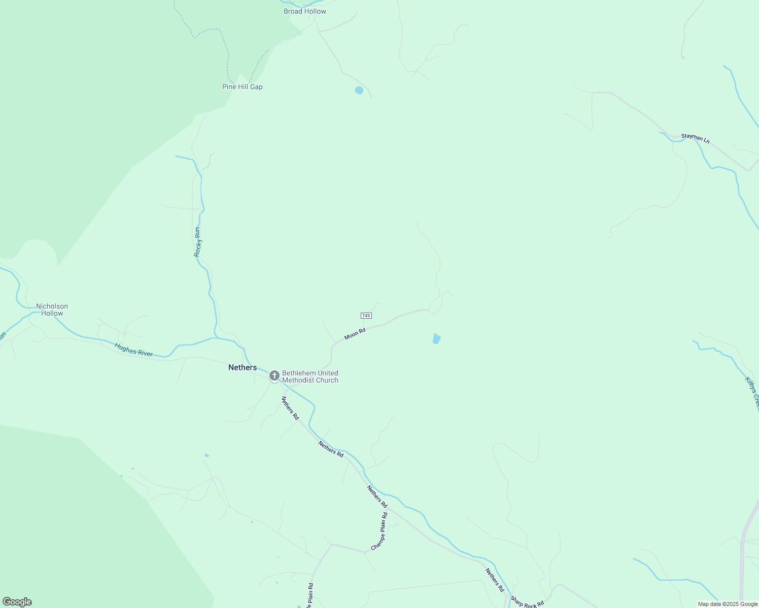 map of restaurants, bars, coffee shops, grocery stores, and more near in Sperryville