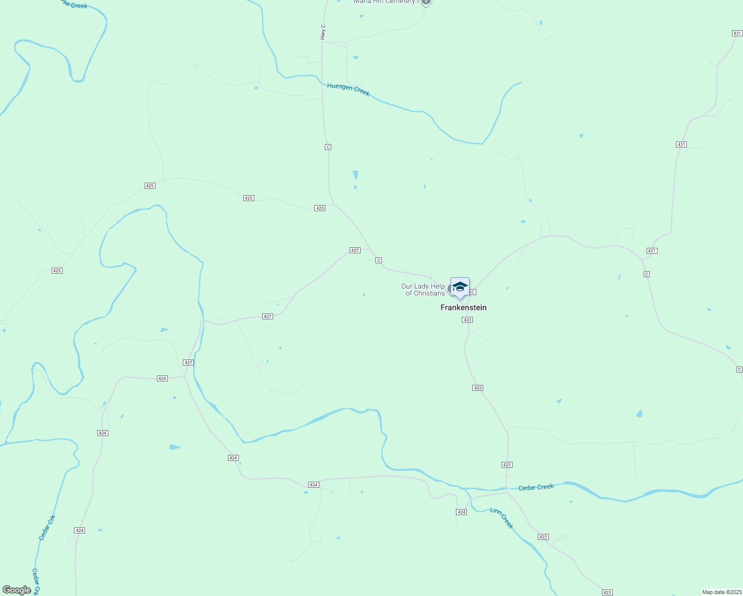 map of restaurants, bars, coffee shops, grocery stores, and more near in Bonnots Mill