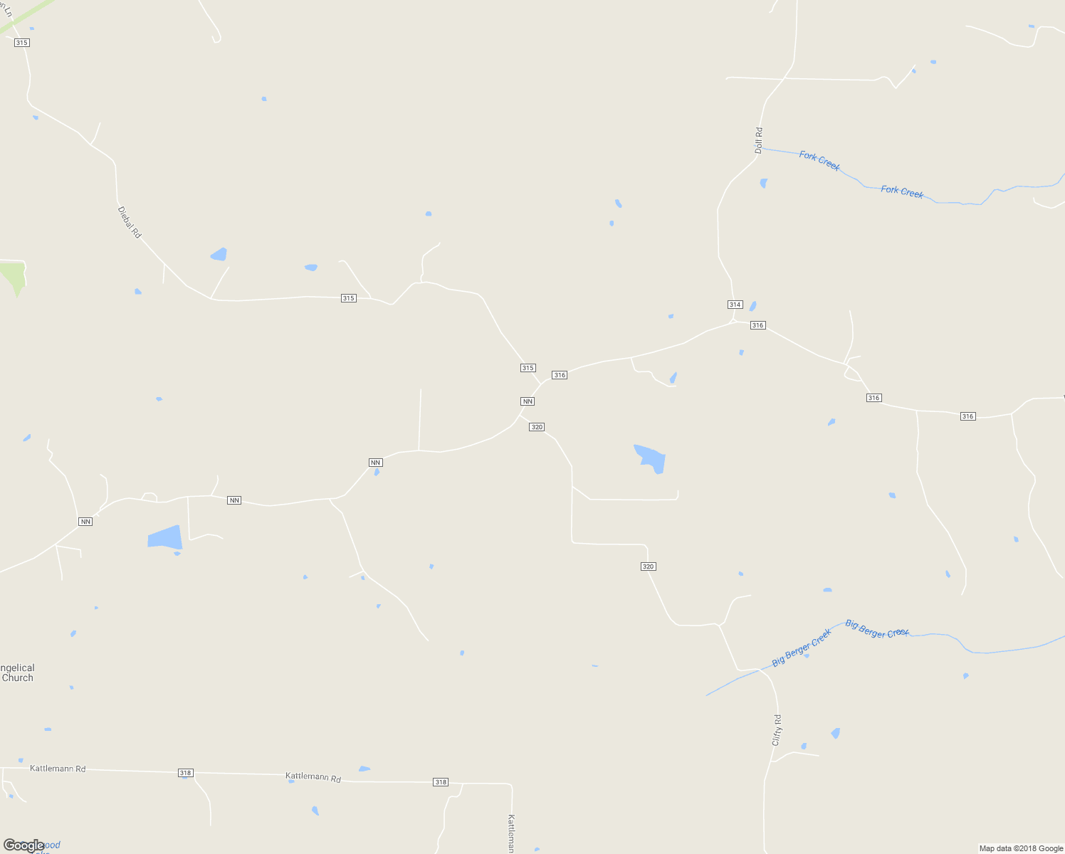 map of restaurants, bars, coffee shops, grocery stores, and more near 2122 Clifty Road in Hermann